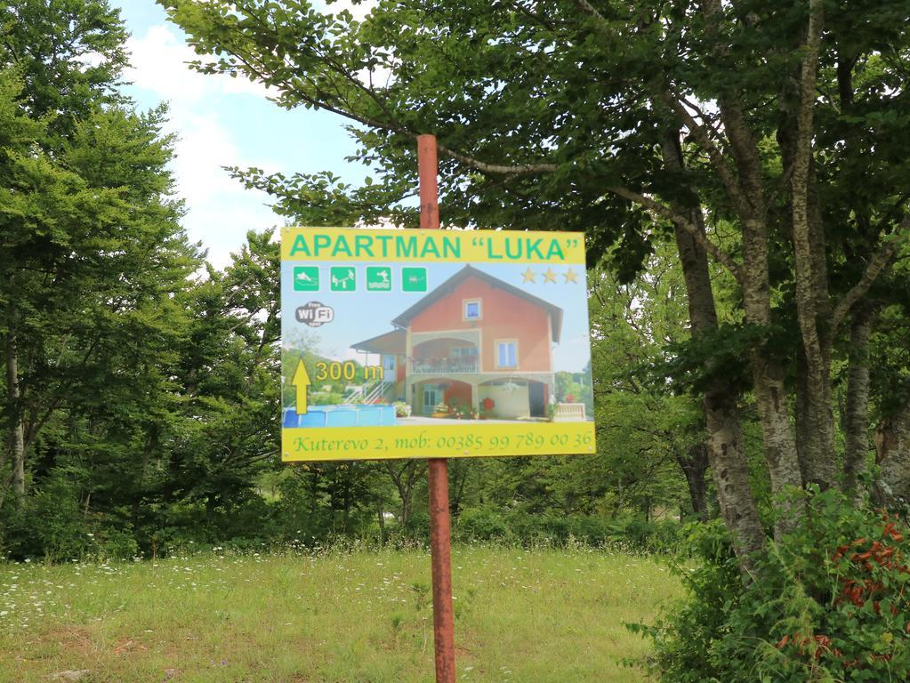 Apartment Luka Kuterevo Eksteriør bilde
